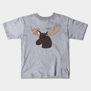 Moose Head Kids T-Shirt